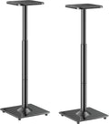 Universal Speaker Stands Height Adjustable 28"-37.4" Pair Y59192