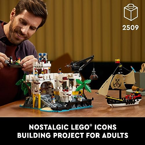 Eldorado Fortress Building Kit with Pirate Ship and 8 Minifigures D33685