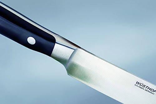 7-Inch Santoku Hollow Edge Black Knife D31692