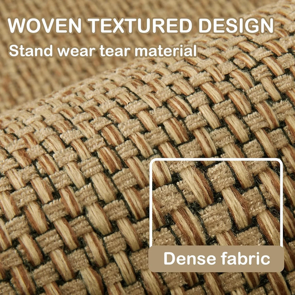 Beige Cushioned Anti-Fatigue Kitchen Mats 2PCS 17.3"x28" 17.3"x47" I6502