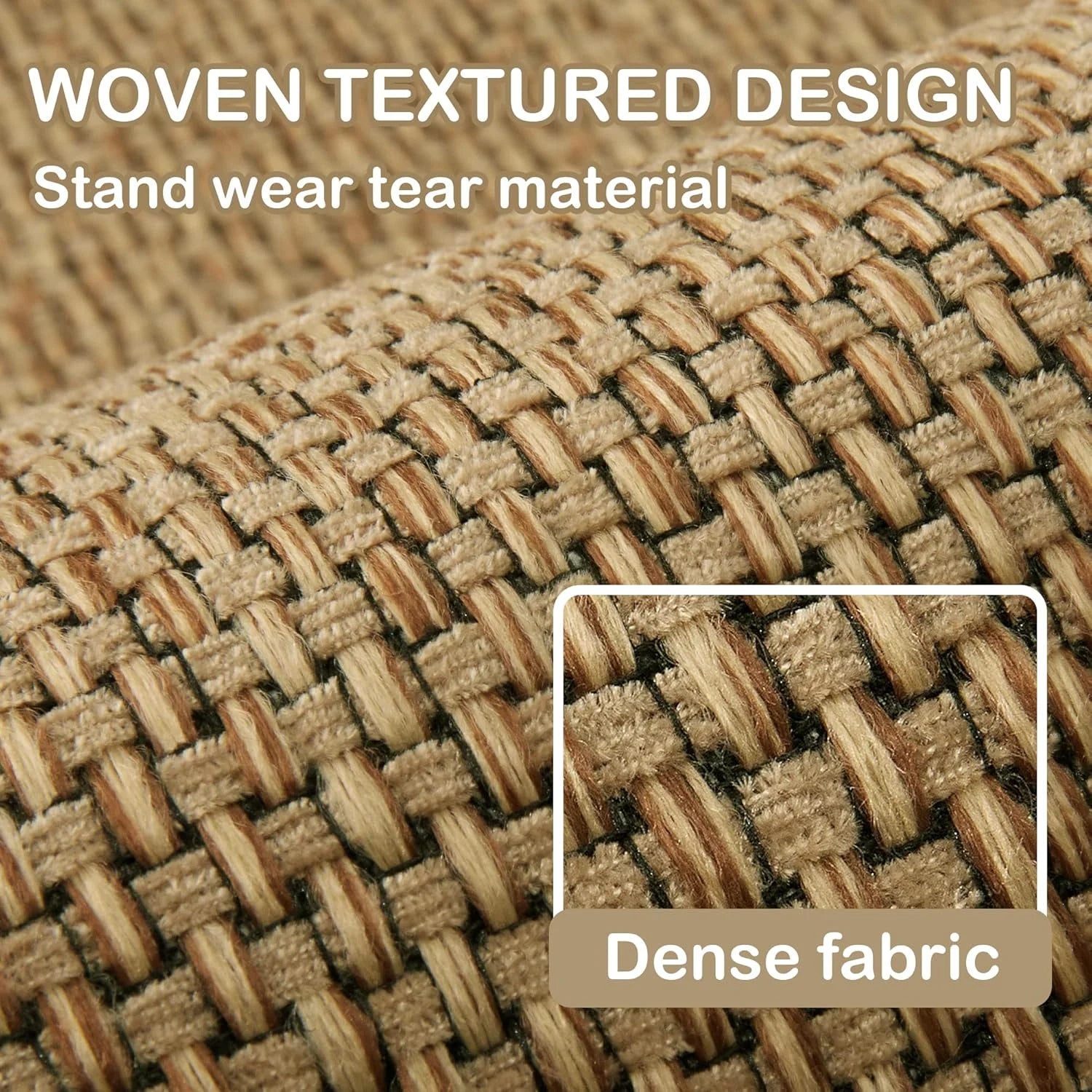 Beige Cushioned Anti-Fatigue Kitchen Mats 2PCS 17.3"x28" 17.3"x47" I6502