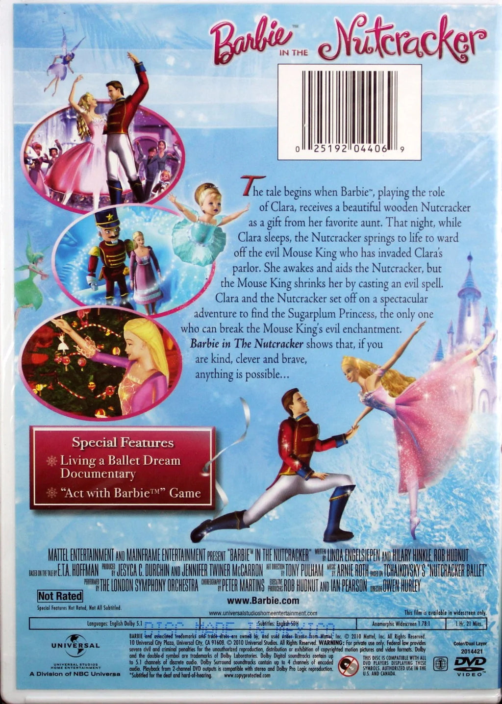Barbie In The Nutcracker DVD I875
