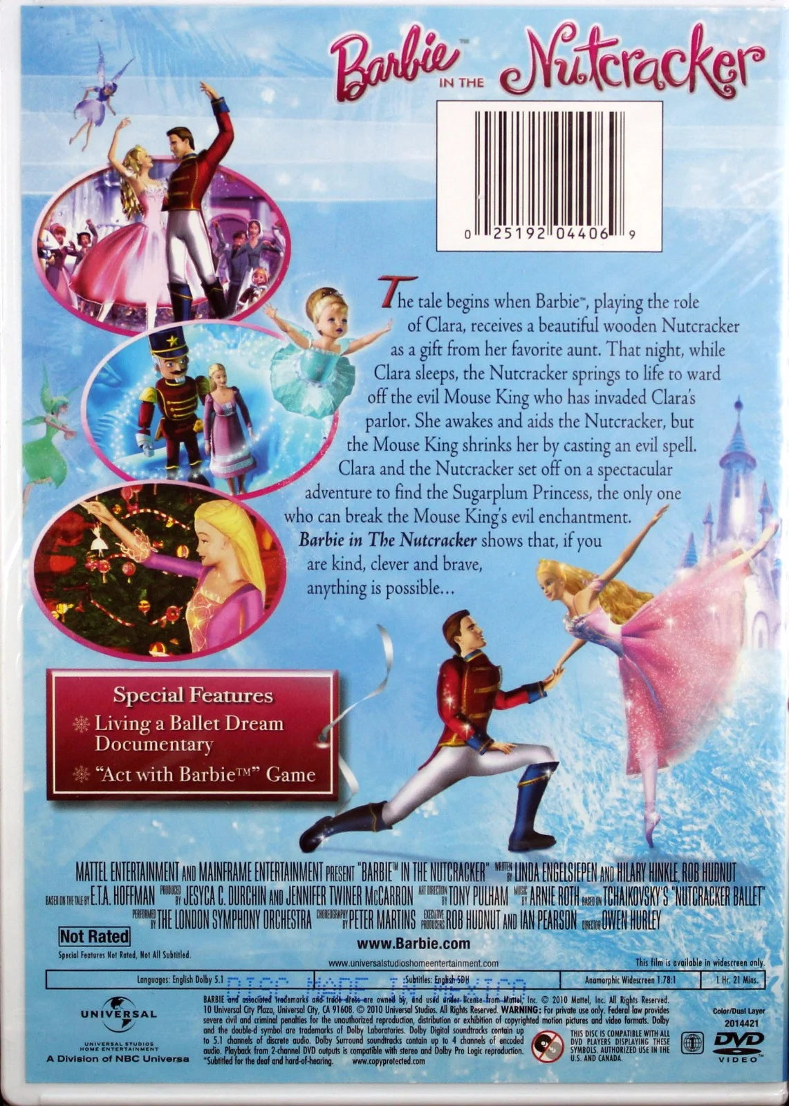 Barbie In The Nutcracker DVD I875