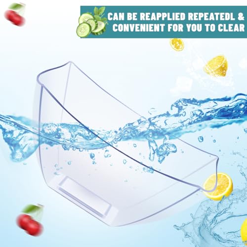 50 Pack Plastic Clear Serving Bowls 8 Ounce V9774