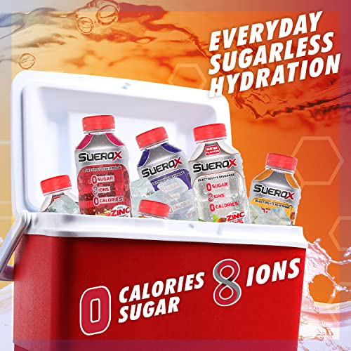 Zero Sugar Electrolyte Drink, 21.3 Fl Oz, 12 Count D814287