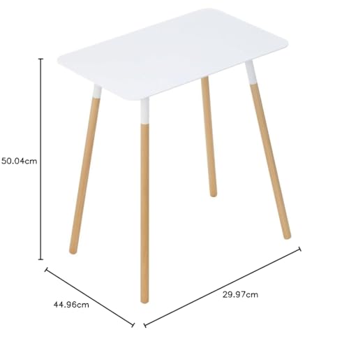 White Rectangular Side Table Z177826