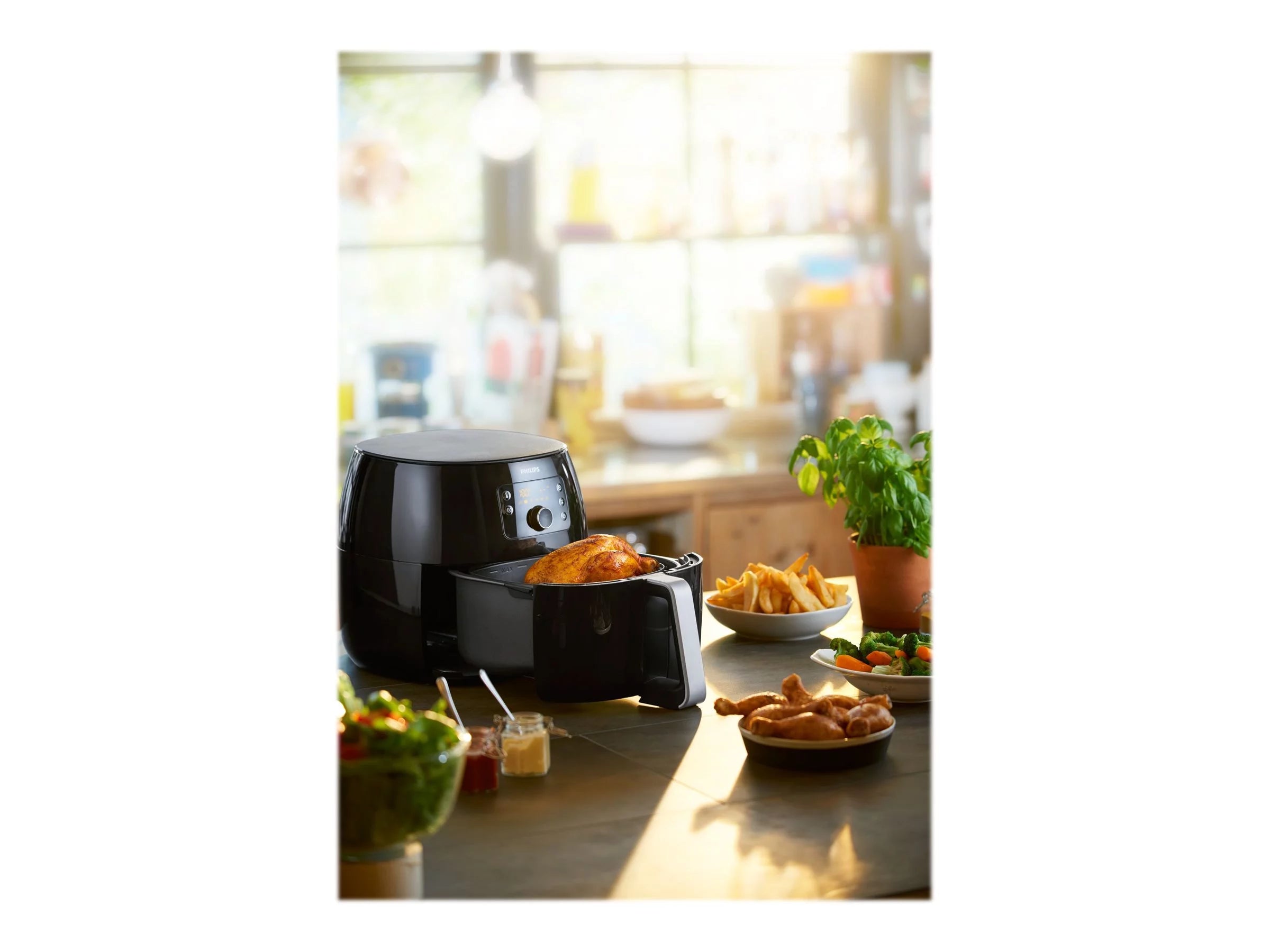 Black Hot Air Fryer 1.7 kW N178