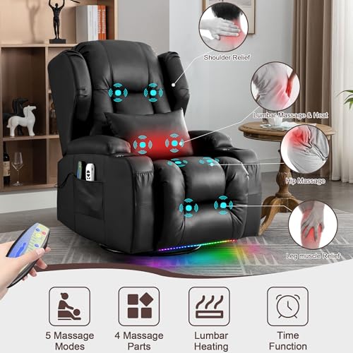 Brown Velvet Power Recliner Sofa with Massage & Heat I6358