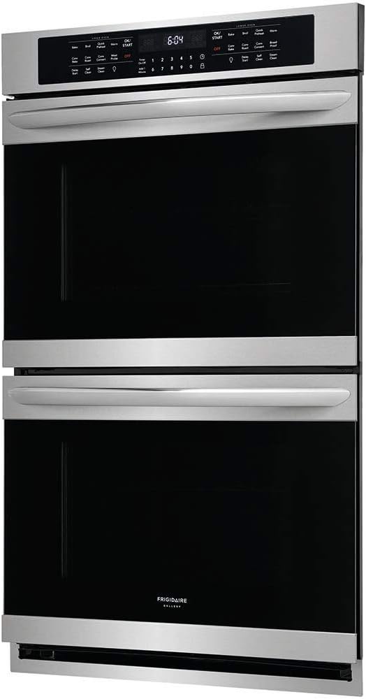 30" Double Electric Wall Oven with Convection in Stainless Steel U425
