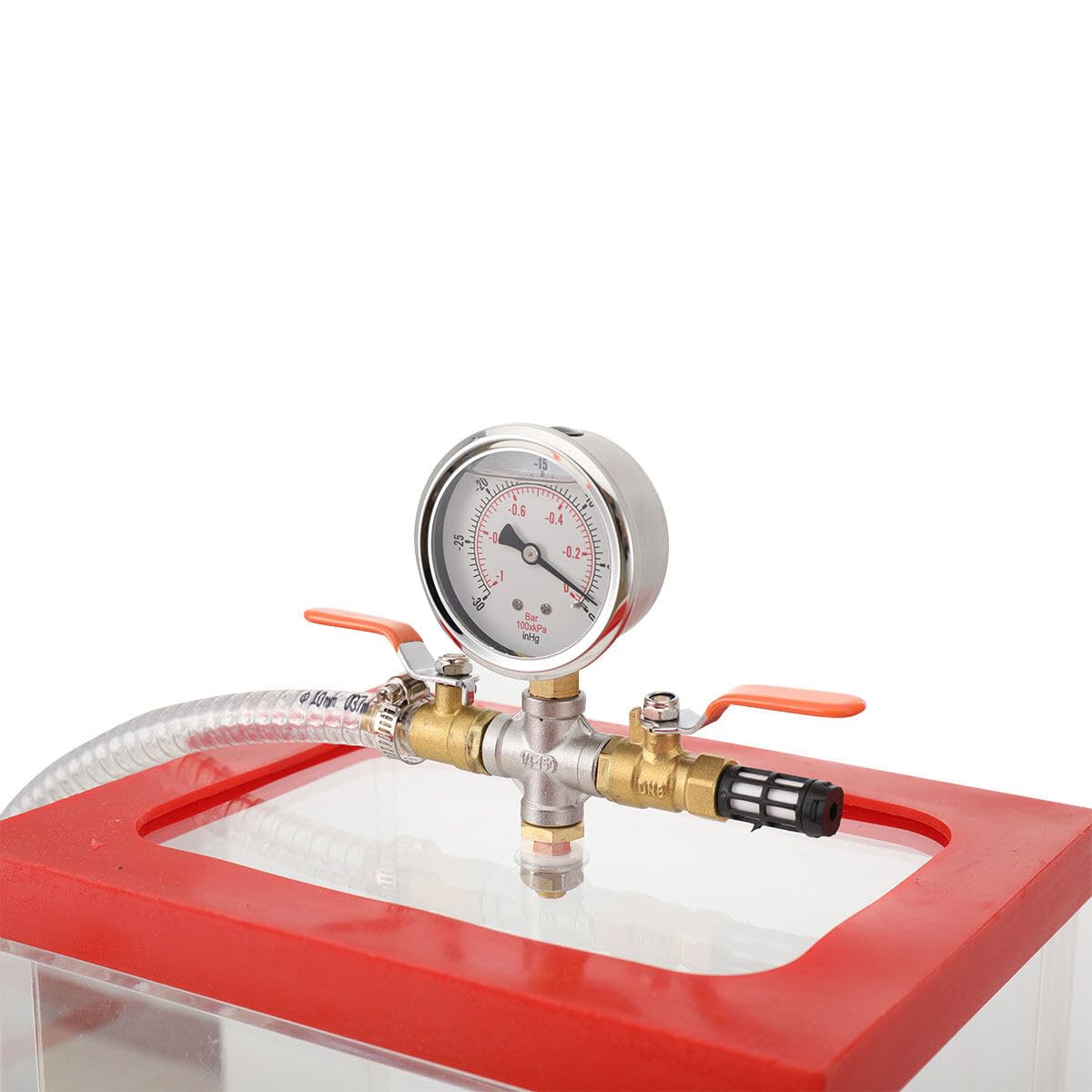 2 Gallon Clear Acrylic Vacuum Chamber M430855