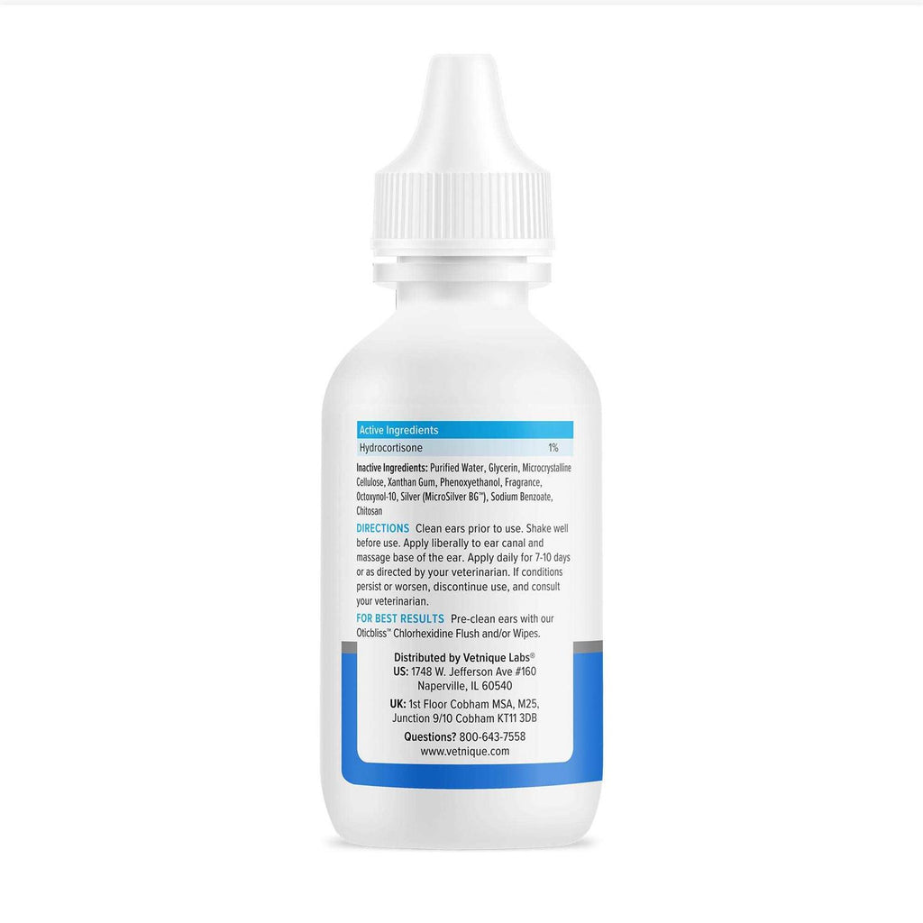 Ear Drops for Dogs & Cats with 1% Hydrocortisone S7848