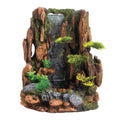 Mountain Cliff Waterfall Aquarium Tank Ornament A47421