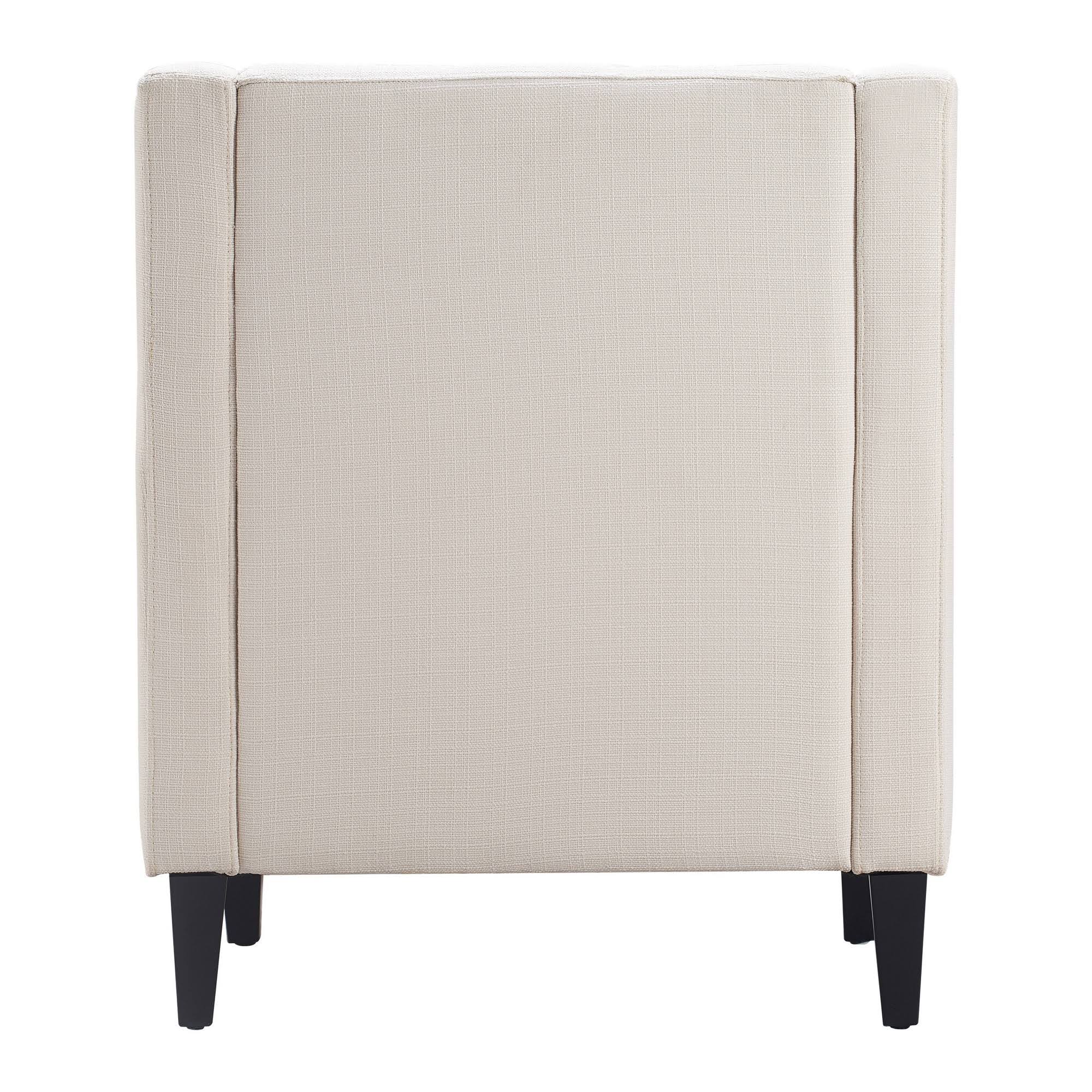Cream Tufted Accent Chair P289
