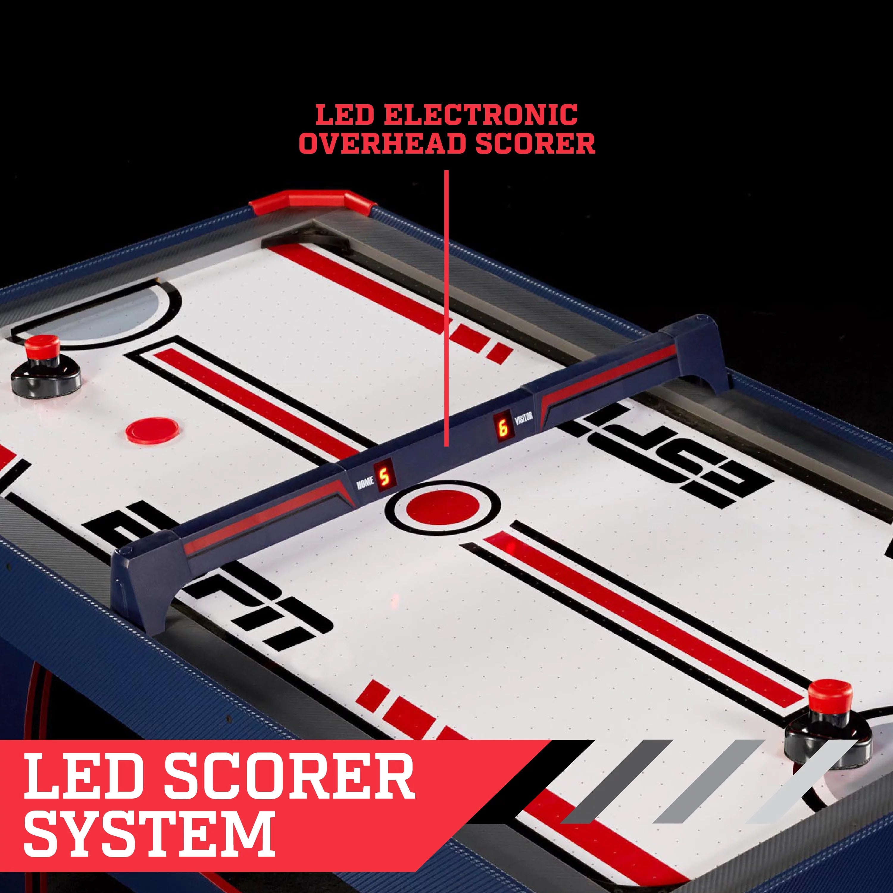 60" x 32" x 32" Air Powered Hockey Table with Electronic Scorer F9053