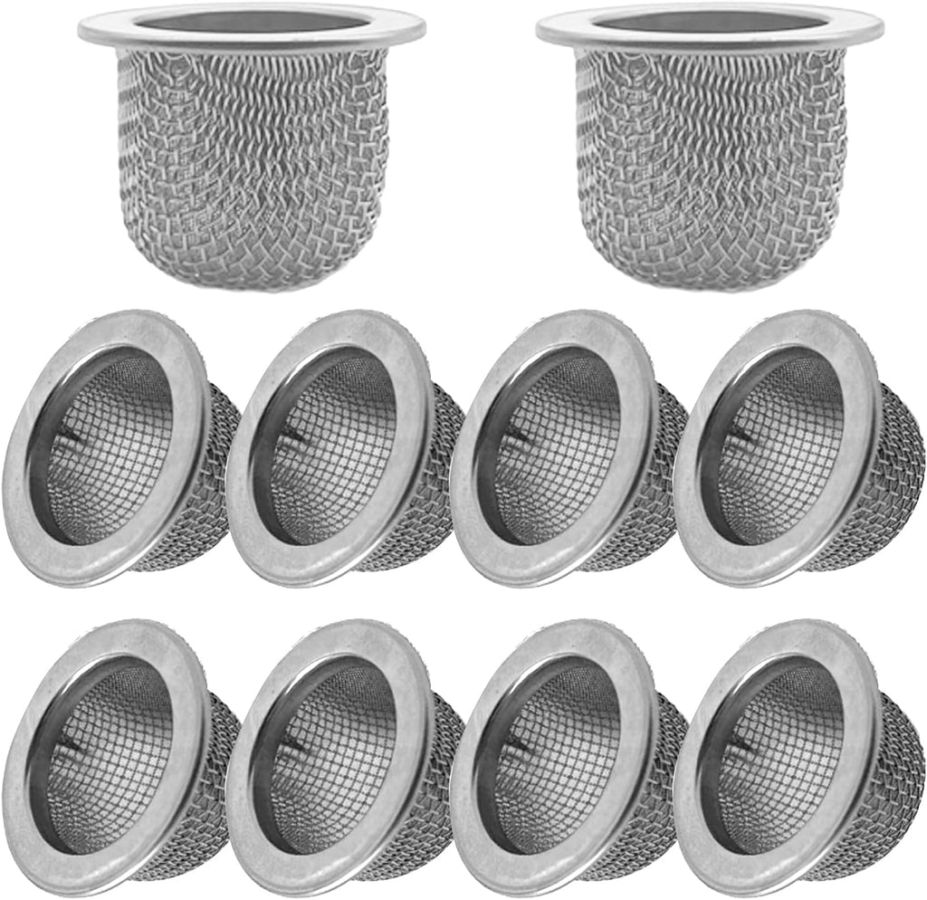 20 Pcs Stainless Steel Mesh Screen Filter Bowl W906488
