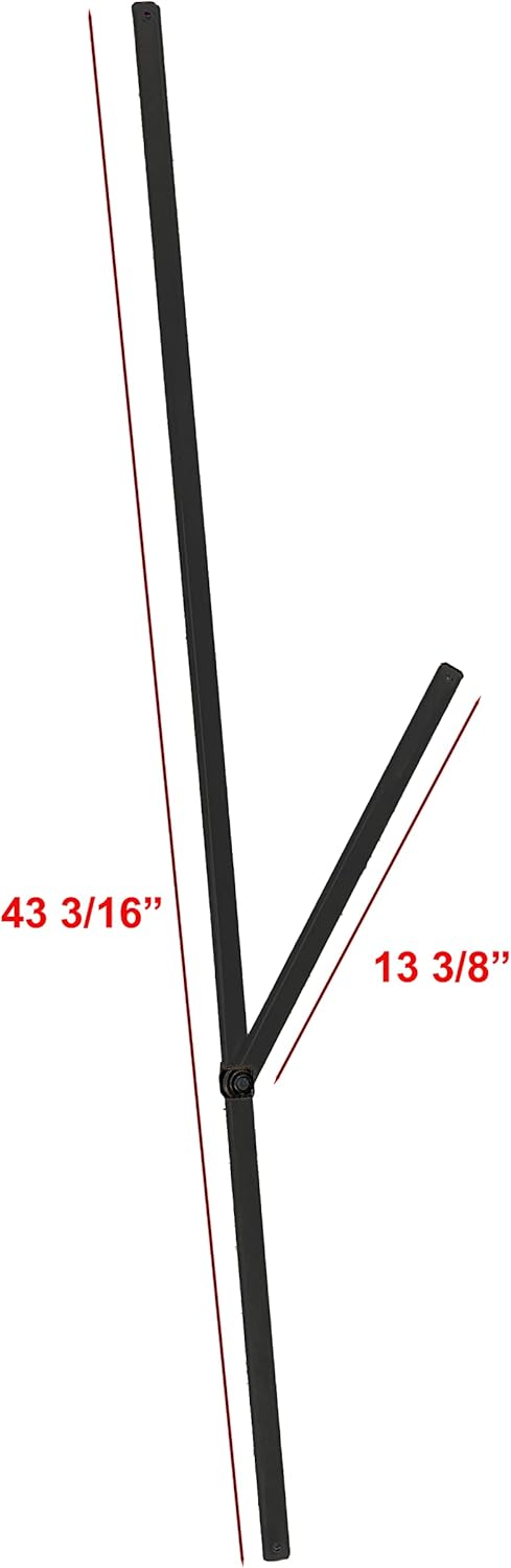 Black Metal Replacement Parts for Canopy Gazebo G1592