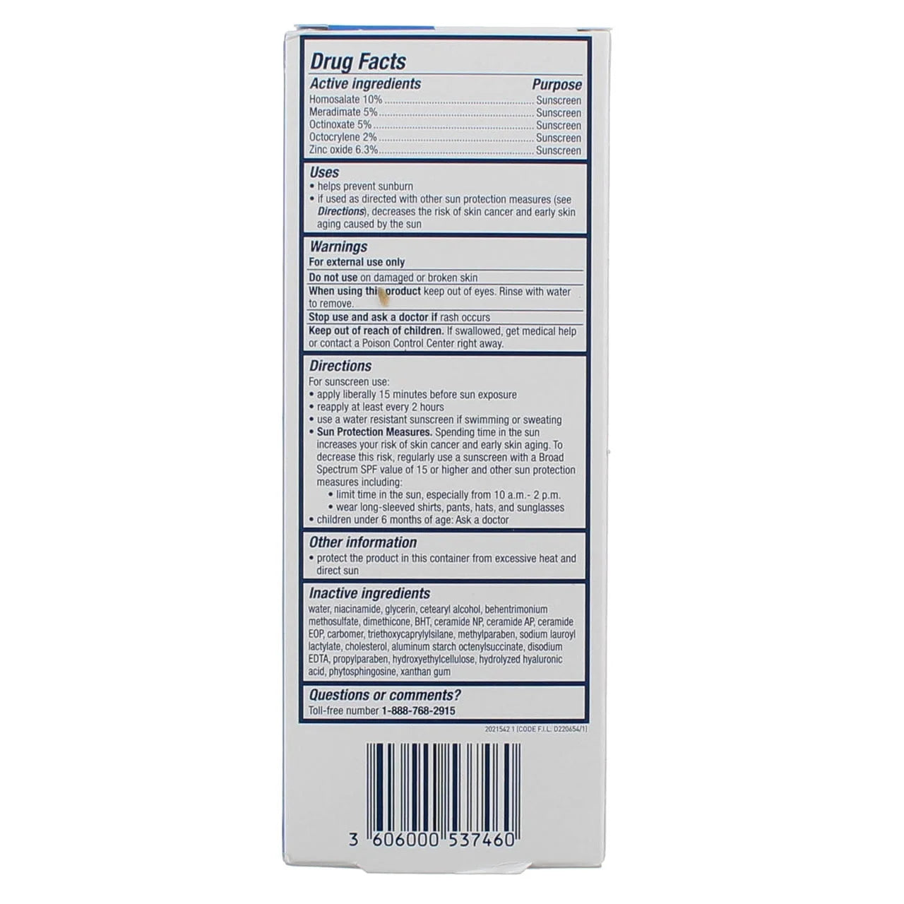 3 oz Pack of 6 Facial Moisturizing Lotion S61369