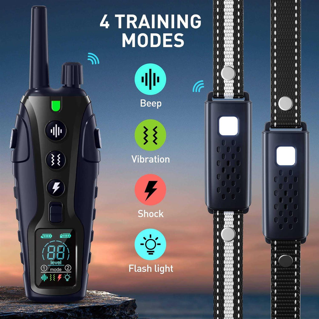 Dog Shock Collar with Flashing Light P62850