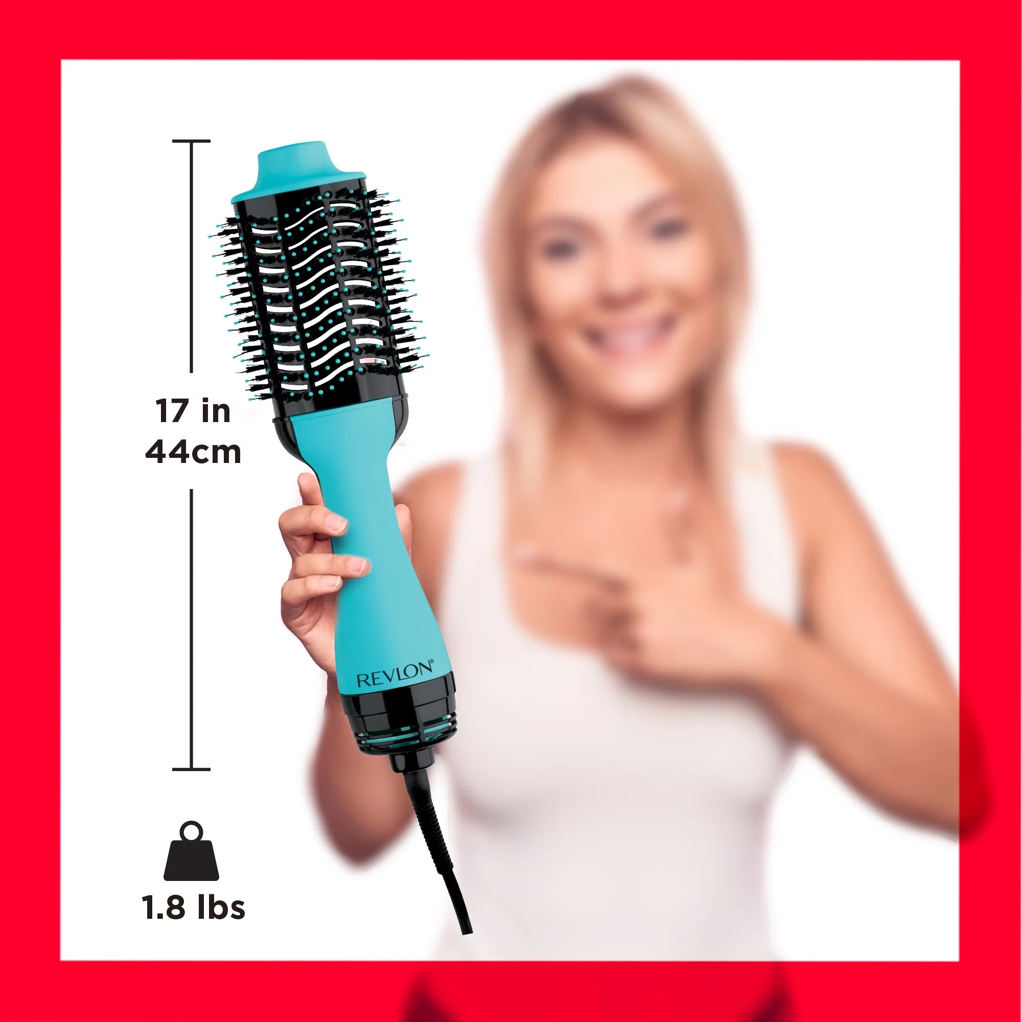 Mint Ceramic Hair Dryer and Hot Air Brush V745