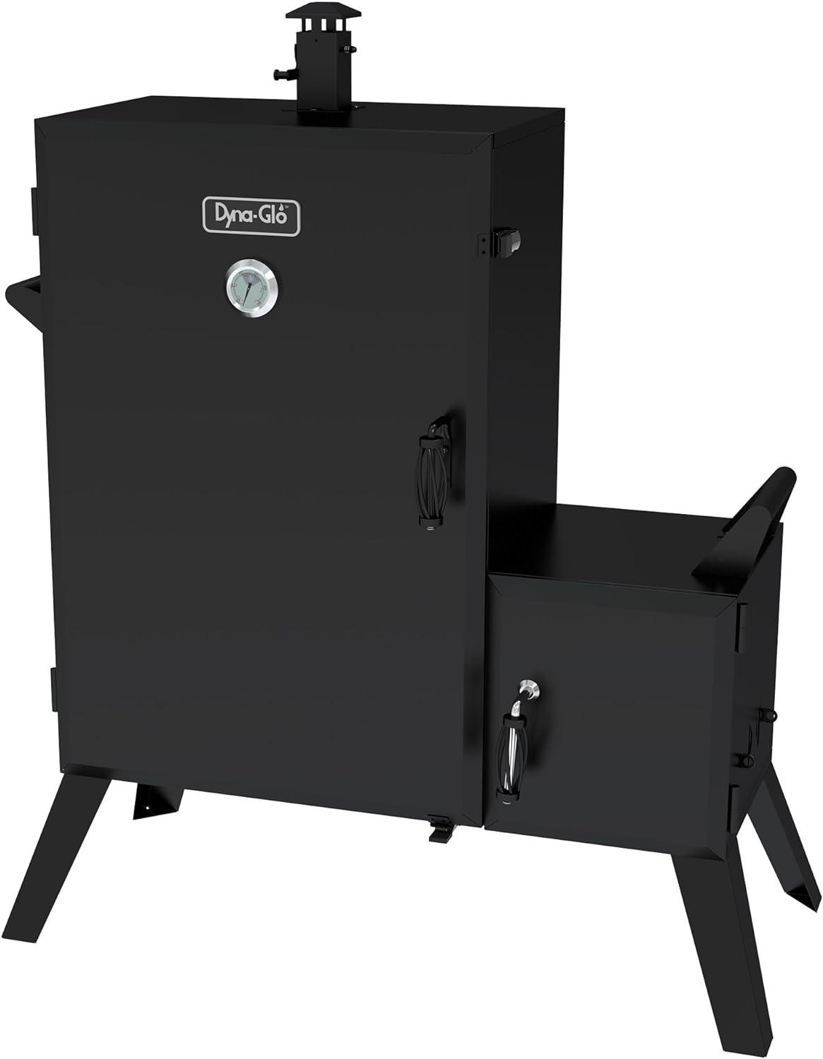 Wide Body Vertical Offset Charcoal Smoker X23513