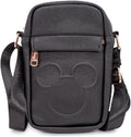 Black Vegan Leather Cross Body Bag N547441