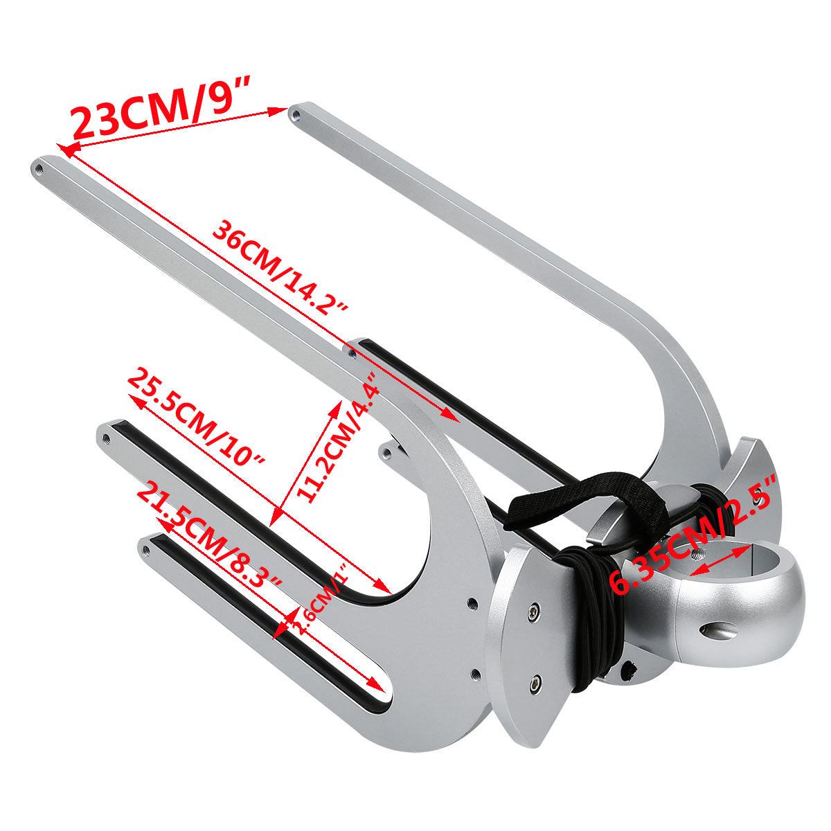 Silver CNC Wakeboard Tower Rack Q21056