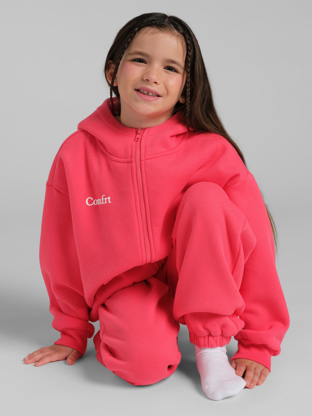 Cloud Zip Kids Hoodie