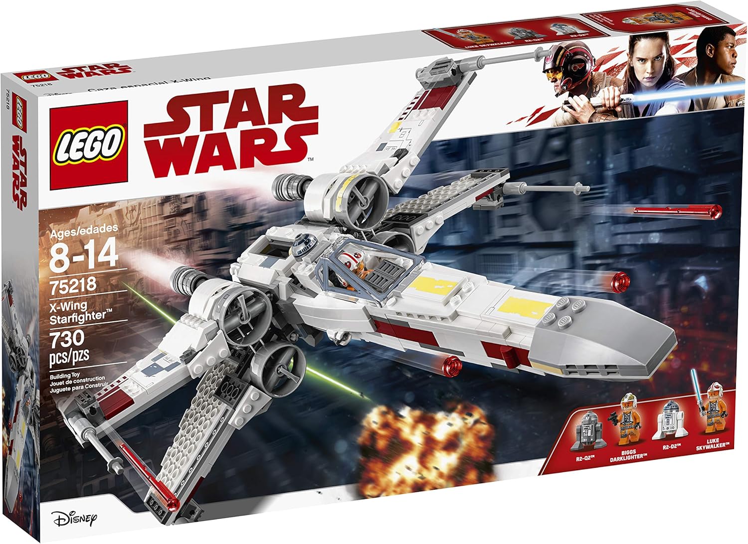 731 Pieces LEGO Star Wars X-Wing Starfighter Building Kit B4931