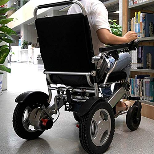 Black Heavy Duty Foldable Power Wheelchair I91055