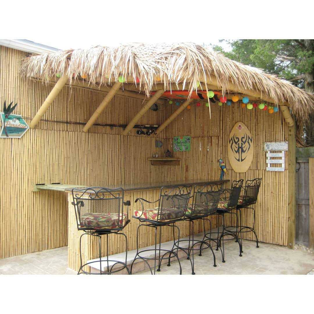 Natural Bamboo Fencing D58635