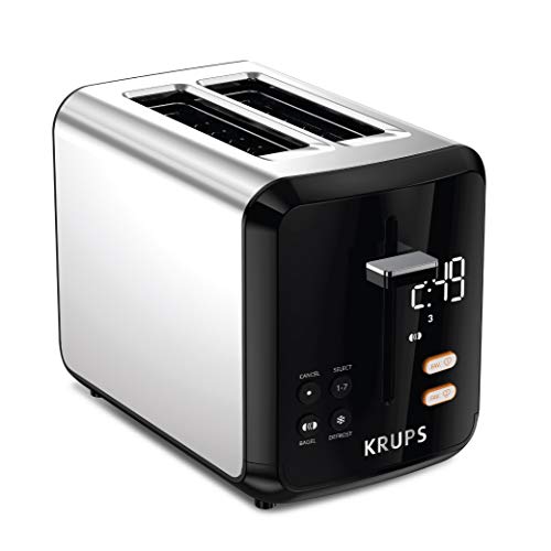 2 Slice Stainless Steel Toaster with Wide Slots L44467