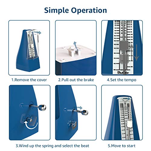 Blue Mechanical Metronome Q44240