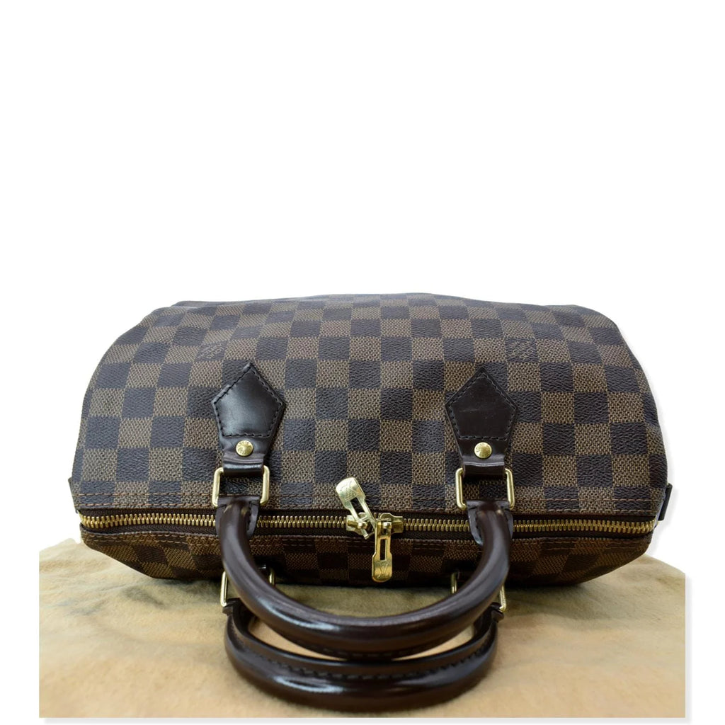 Pre-owned Brown Damier Ebene Satchel Bag P597