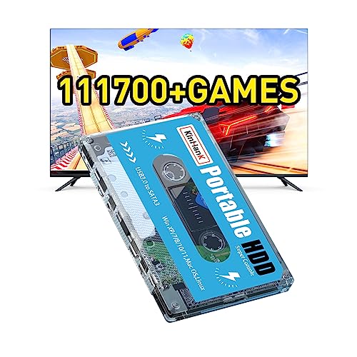 500G External Hard Drive with 111700 Games F365