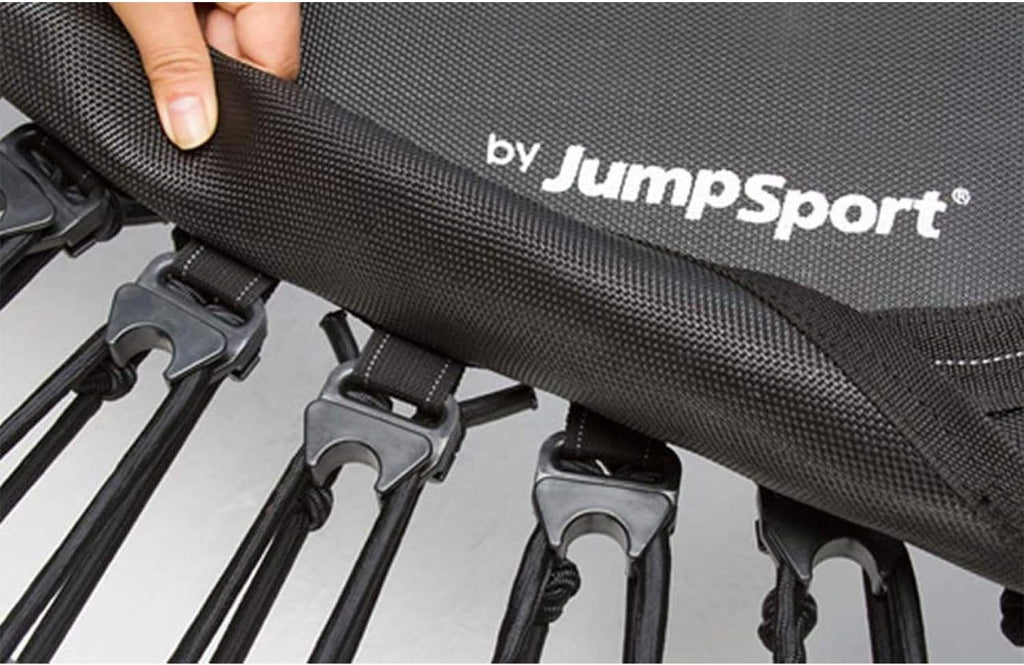 Black 39-Inch Fitness Trampoline with Handle Bar A114