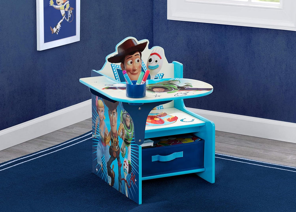 Children Chair Desk with Storage Bin O553