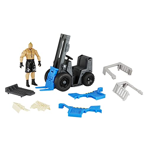 WWE Forklift & Action Figure Playset with Toy Vehicle & 6-inch Collectible U21777