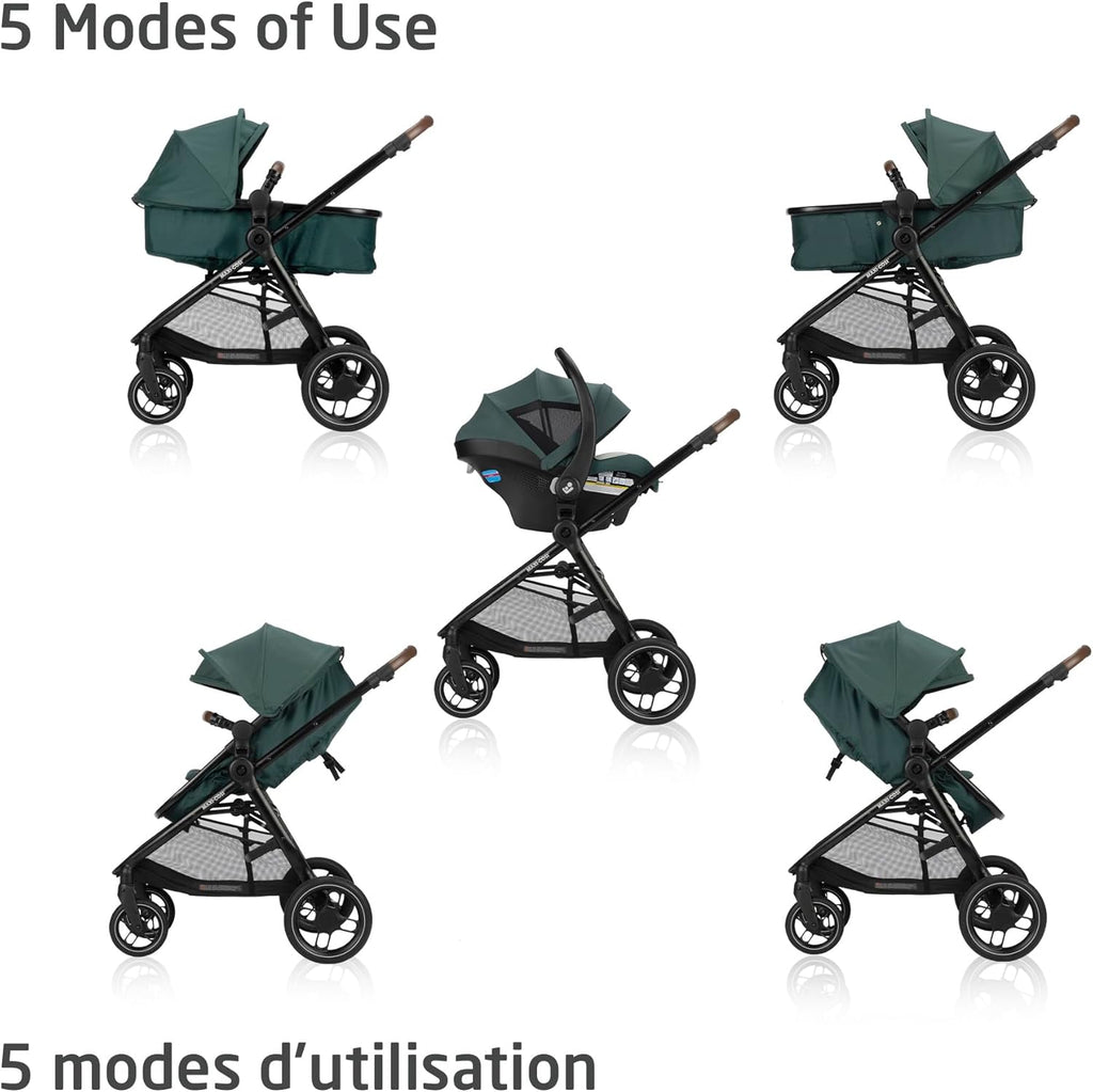 5-in-1 Modular Travel System with Infant Car Seat G40866