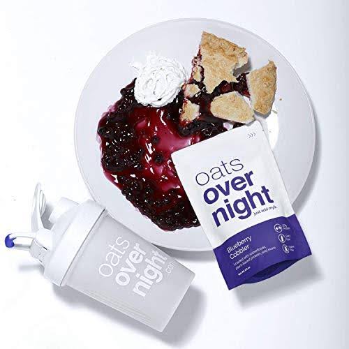 Plant Based Blueberry Cobbler High-Protein Low-Sugar Gluten-Free 2.6oz per Pack E42456