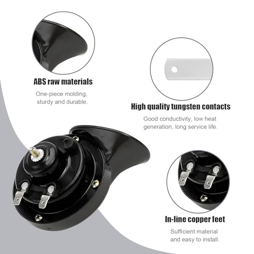 300DB 12V Waterproof Car Air Electric Snail Horn L569