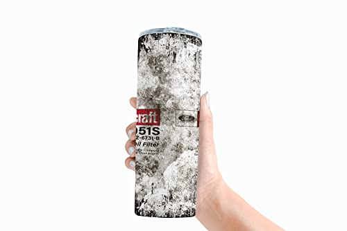 30oz Skinny Tumbler With Straw double Wall Drinkware E264