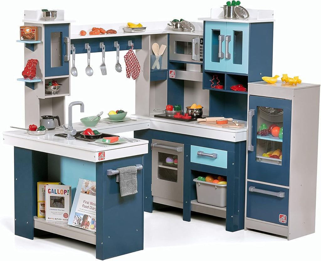 15 Piece Wooden Kitchen Set for Kids W724790