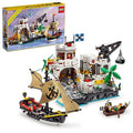 Eldorado Fortress Building Kit with Pirate Ship and 8 Minifigures D33685