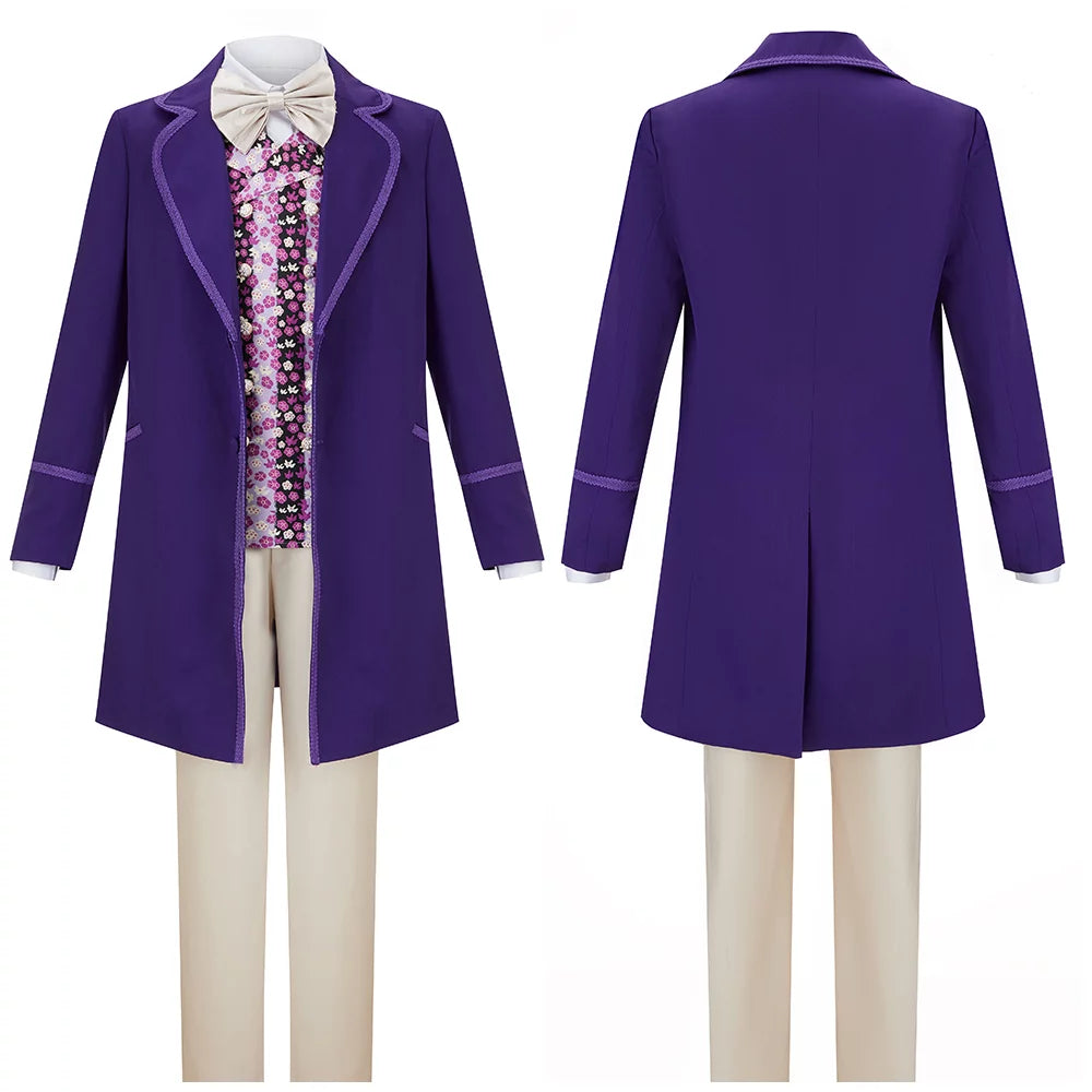 Trench Floral Vest Uniform Suit With Hat B271454