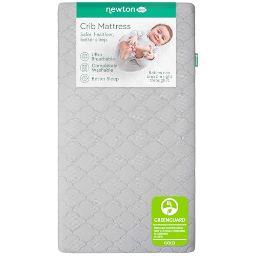 White Waterproof Crib Mattress and Toddler Bed M501586