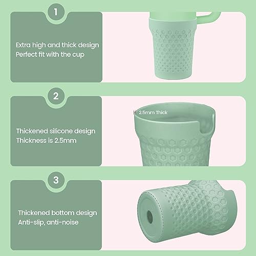 Red Silicone Cup Bottom Protector Sleeve for 30 oz Tumbler V539176