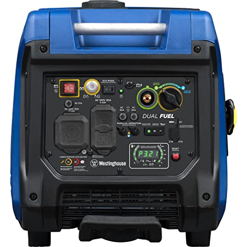 5000 Peak Watt Dual Fuel Portable Inverter Generator N85443