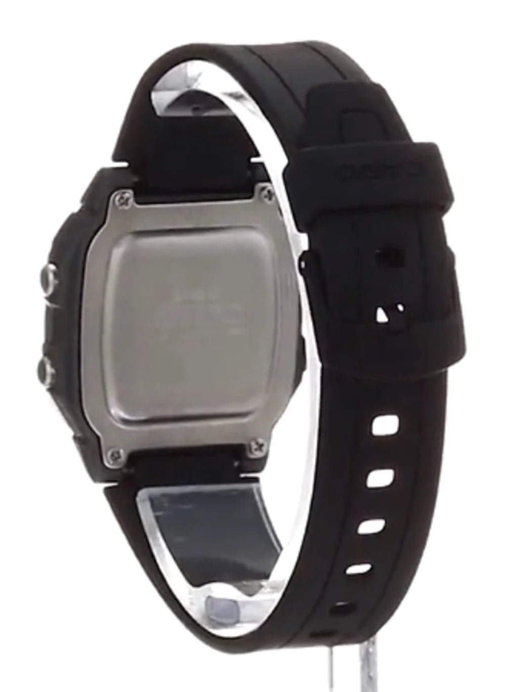 Silver Black Dual Time Digital Watch Q95278