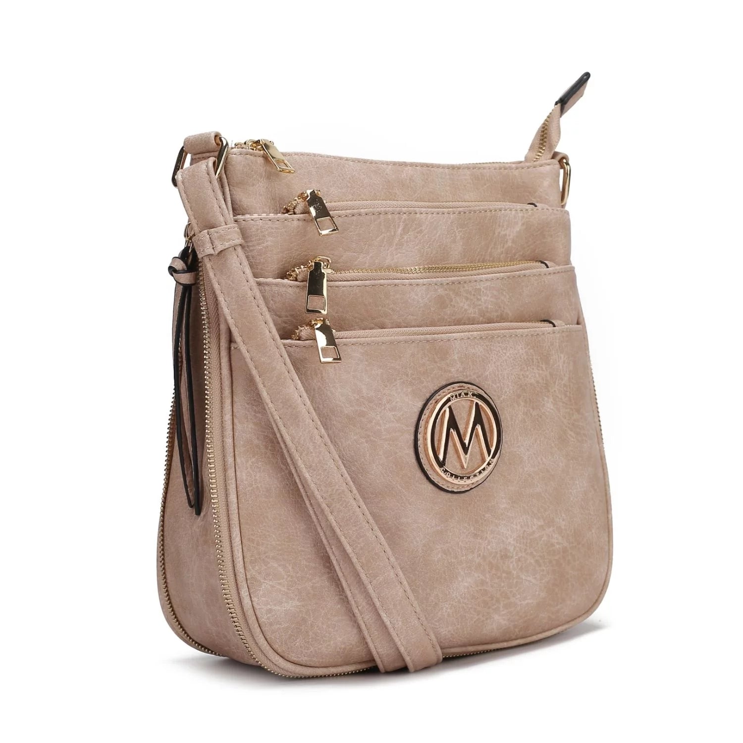 Expandable Multi-Compartment Crossbody Bag U62055