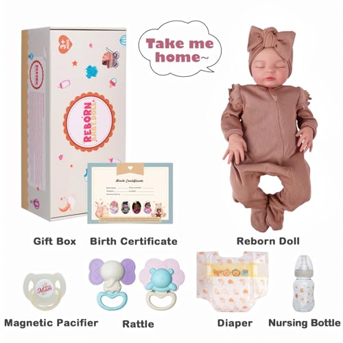 20 inch Soft Vinyl Realistic Newborn Baby Doll Y64577